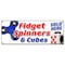 Signmission FIDGET SPINNER & CUBE BANNER SIGN tri-spinner edc toy stress reducer adhd fydget B-Fidget Spinner and Cube - alternate 1